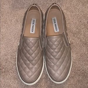 Steve Madden Quilted Slip-On Sneakers